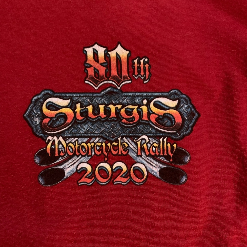 EUC Men’s Medium Stu’s Motorcycle Rally Tee